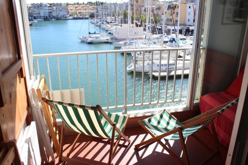 Studio Gruissan Vue Port Esterno foto